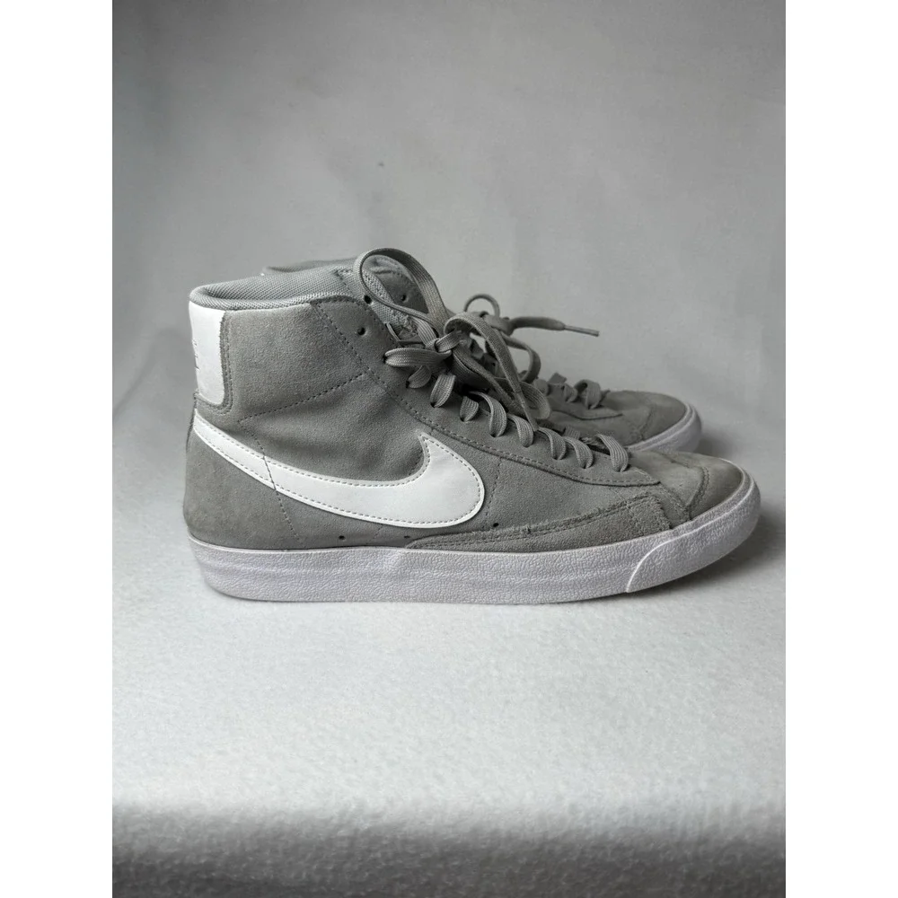 Nike Blazer Mid '77 Vintage Suede Gray White Men's 8.5 Sneakers CI1172-004
